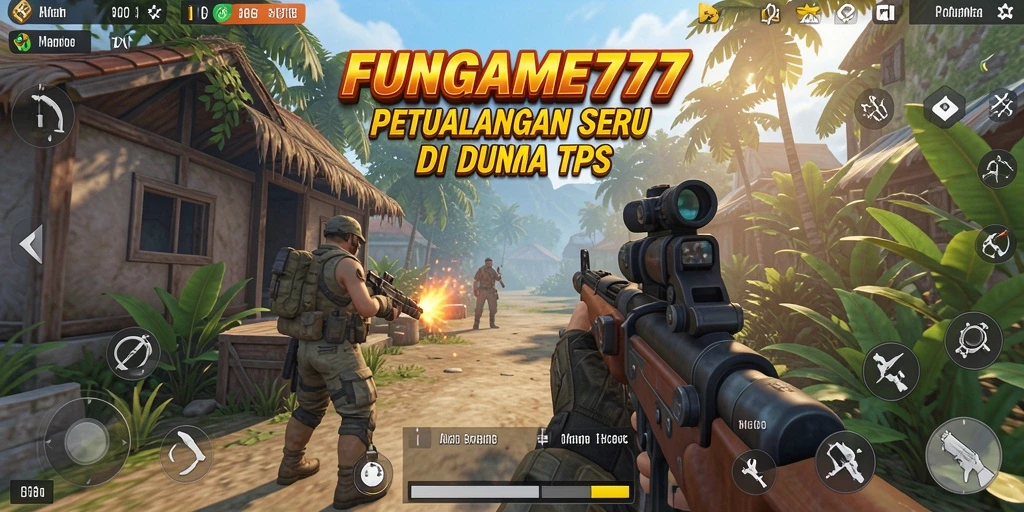 Gameplay seru di FUNGame777 dengan aksi tembak-menembak yang intens.
