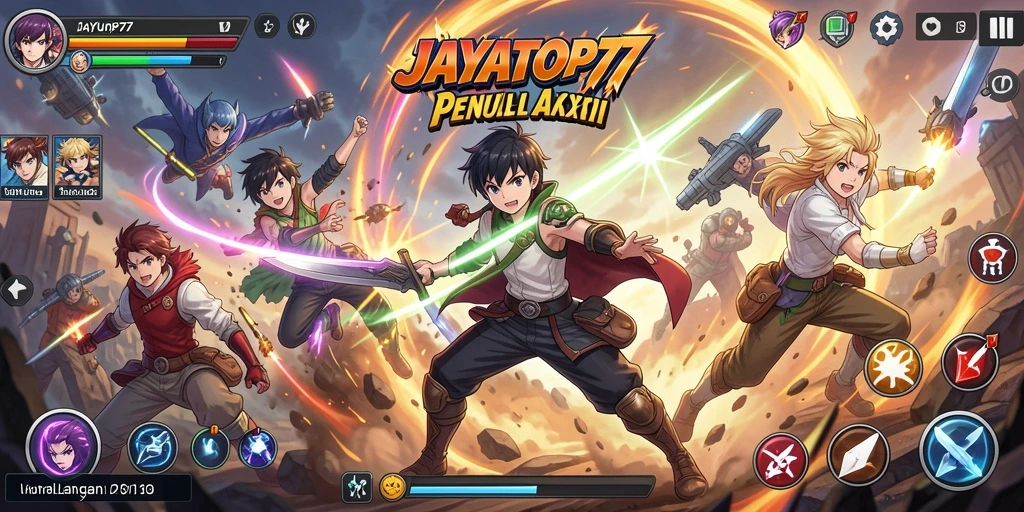 Tampilan gameplay JAYATOP77 yang menakjubkan dan menarik.