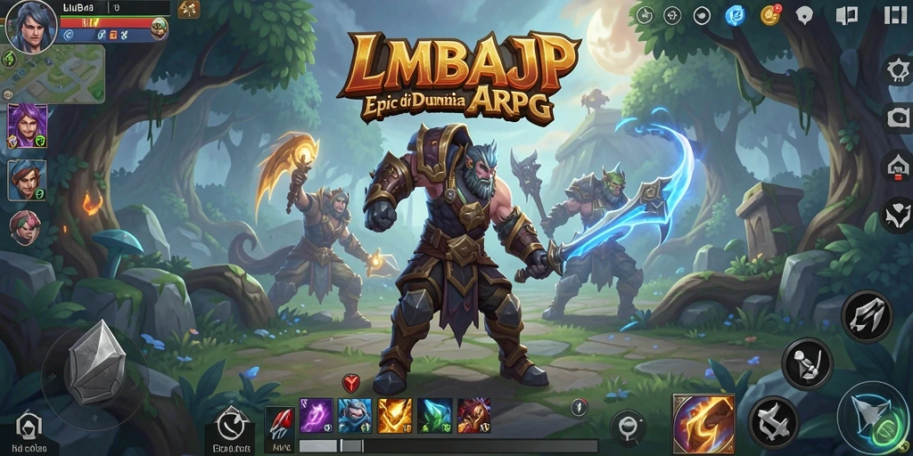 Tangkapan layar menunjukkan aksi pertarungan intens di <strong>LMBAJP</strong>.