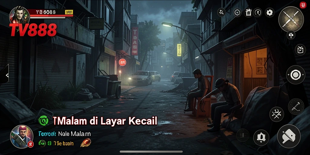 Gameplay menyeramkan di dunia gelap TV888.
